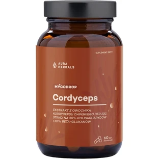 Mycodrop Cordyceps 30:1 30% Beta-Glucaan 60 capsules