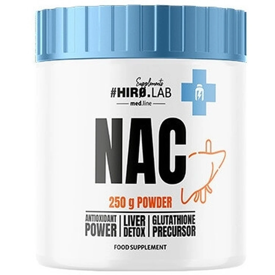 HIRO.LAB NAC N-acetil L-cisteină, aromă neutră 250 g