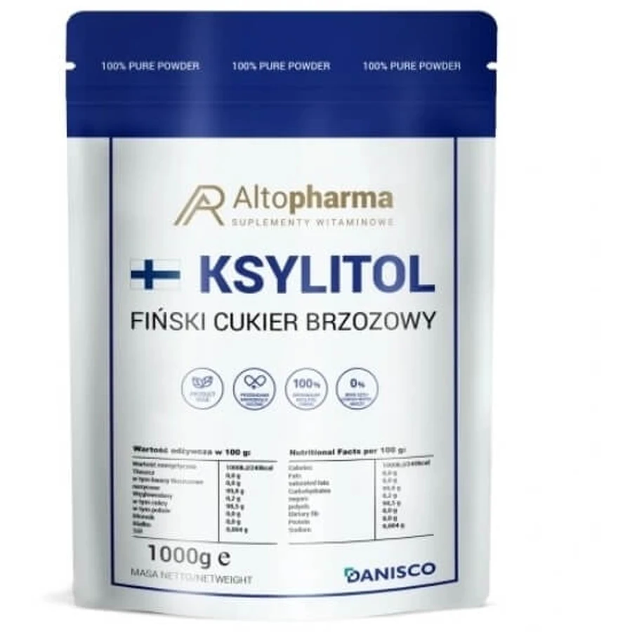 Altopharma Xylitol Sucre de Bouleau Finlandais 1 kg.