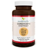 Medverita, Cordyceps 500mg, 50 Kapseln