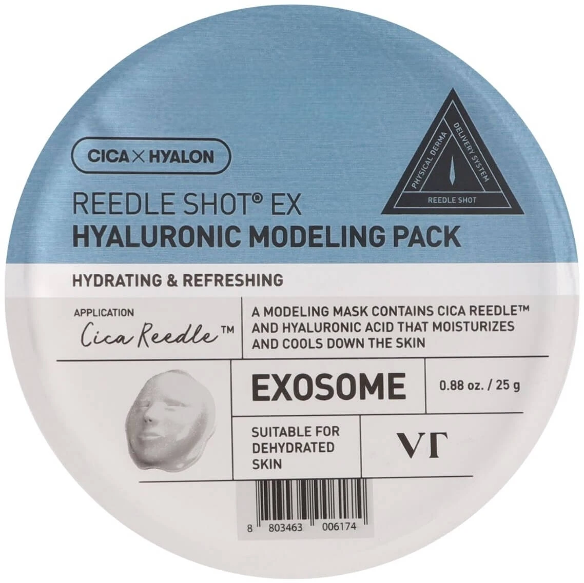 VT COSMETICS - Reedle Shot EX Hyaluron Modeling Pack, 25g ...