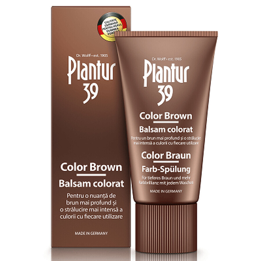 Après-shampooing colorant Plantur 39 Color Brown, 150 ml, Dr. Kurt Wolff