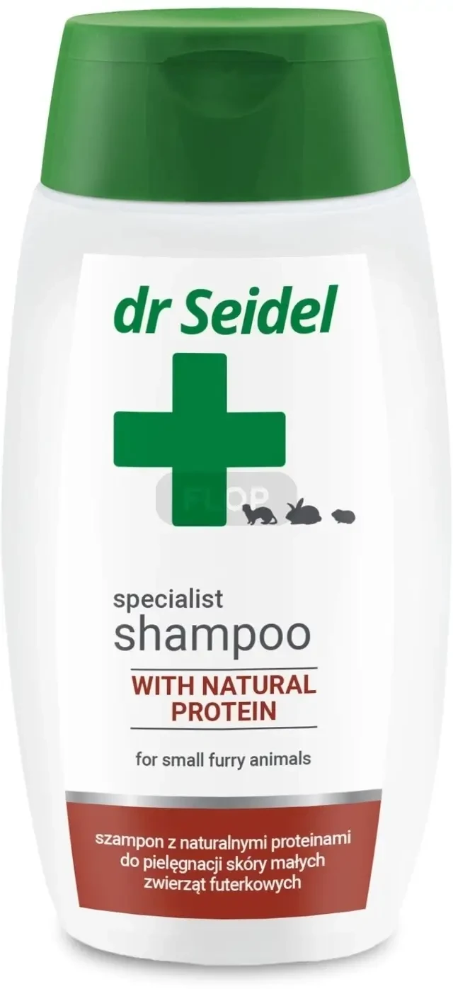 Dr. Seidel Shampoo voor kleine harige dieren 220 ml