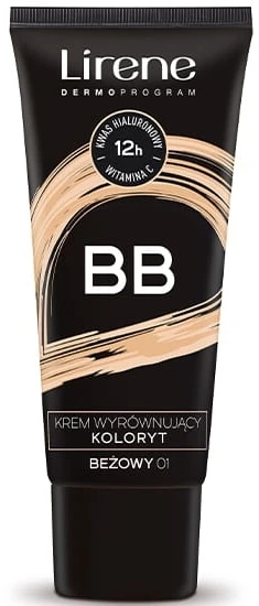 Lirene BB Cream voor een egale teint 01 Beige 30 ml