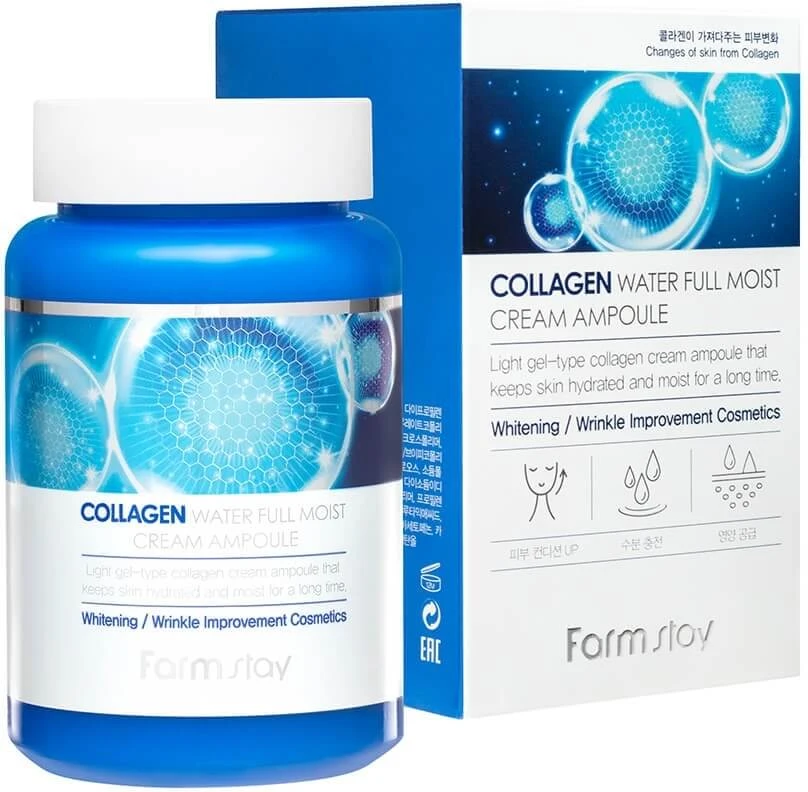 Farmstay Collageen Crème serum met collageen 250 ml.