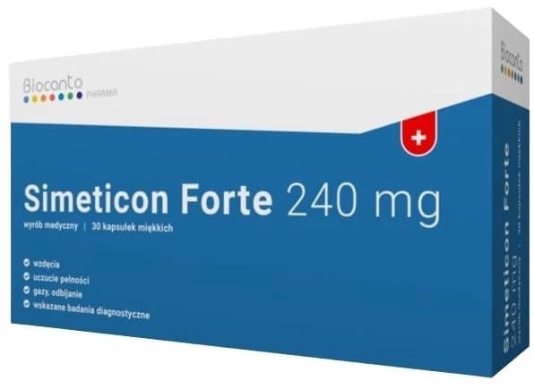 Simeticon Forte 240 mg 30 capsules
