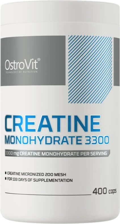 OstroVit Creatine Monohydraat 3300mg, 400 capsules