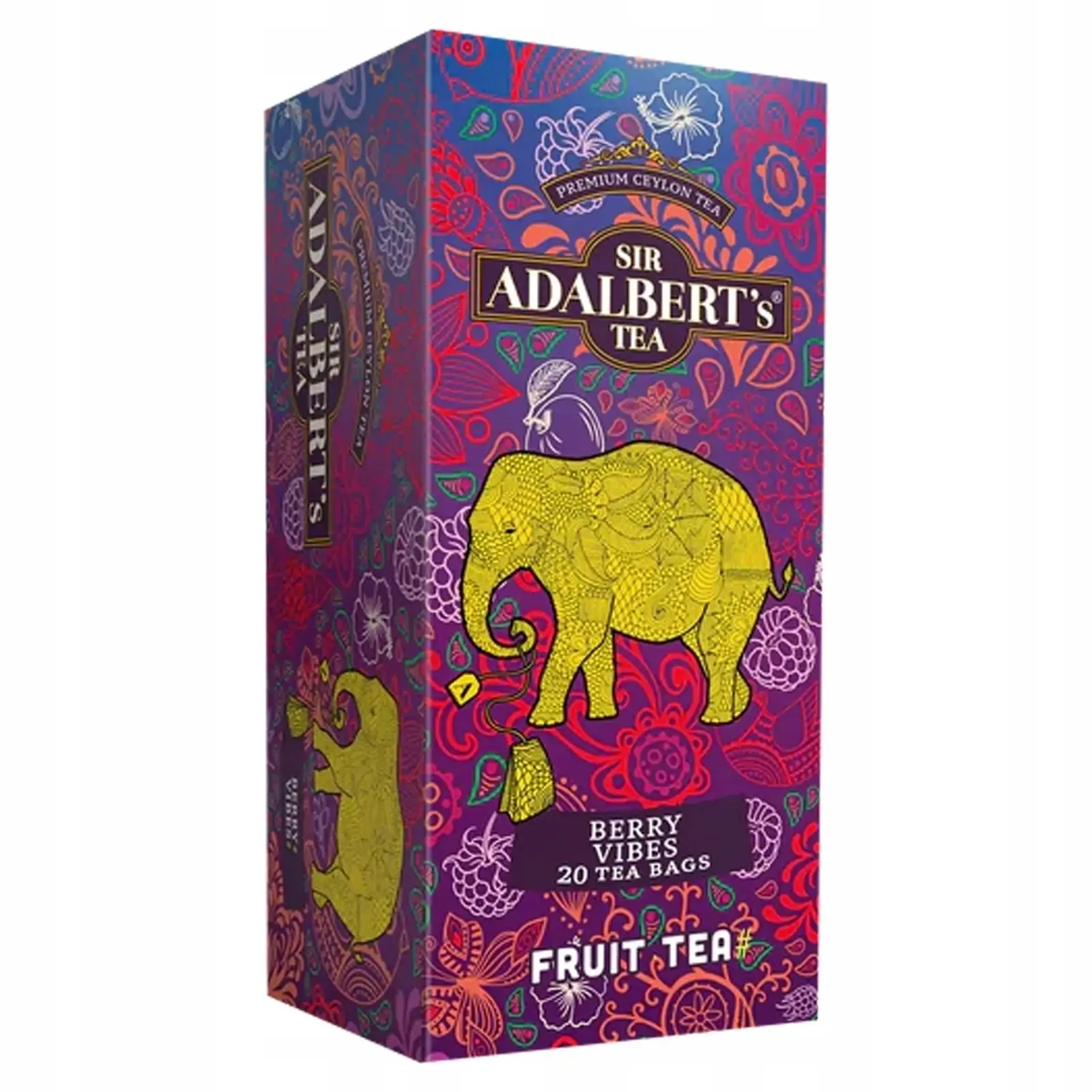ADALBERT'S Berry Vibes vruchtenthee met frambozensmaak en ...