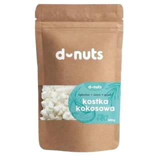 D-Nüsse Kokosnusswürfel 500 g