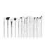 Jessup Wit/Zilver Mix Haarborstel Set van 20 Borstels.