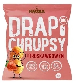 Naura Drapi chips BIO Aardbei 50 g