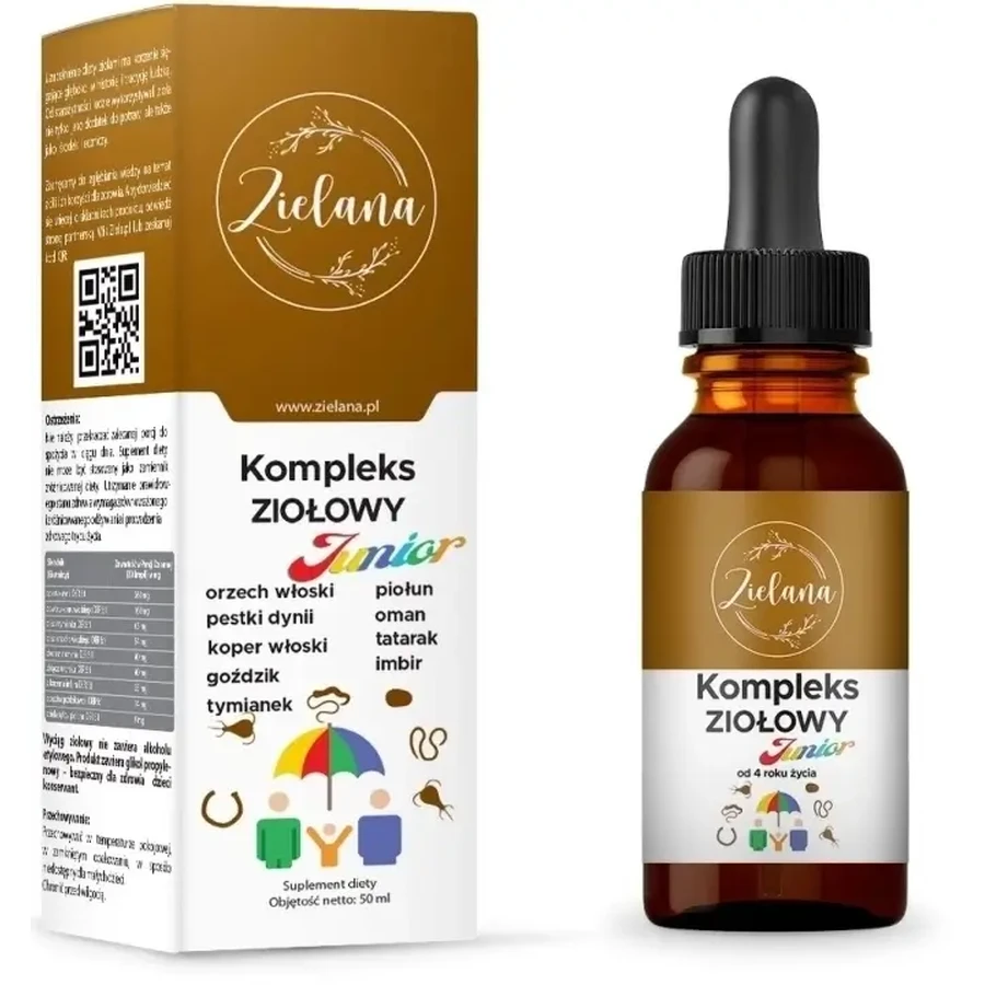Green JUNIOR Kruidencomplex voor ontworming bij kinderen ...