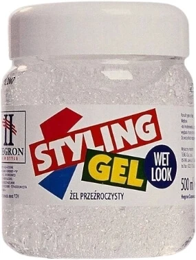 Hegron Styling Gel Wet Look Haargel 500 ml.