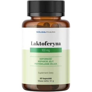 Solida Pharm Lactoferrina 100 mg 60 cápsulas