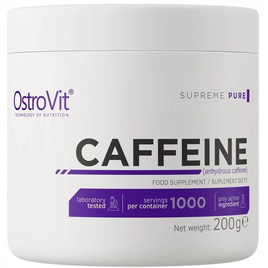 Ostrovit caffeine supreme pure, naturalny200g: ceny i cechy