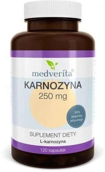 Medverita Carnosine 250 mg 120 capsules