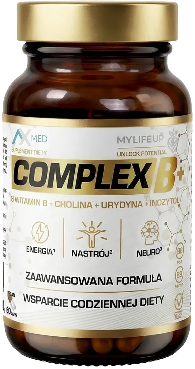 Ax Med Complex B+ 60 capsules