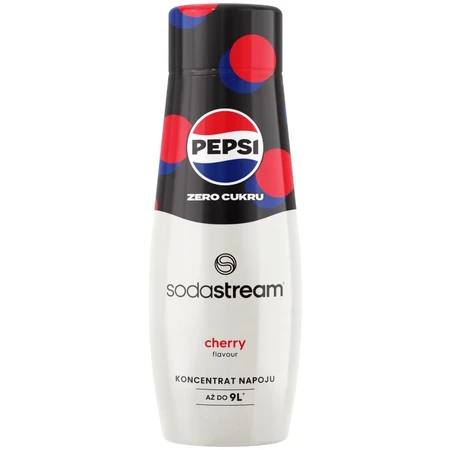 Soda Stream Pepsi zero jarabe de cereza 440 ml