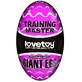 Lovetoy GIANT EGG transparant mannelijk masturbatie-ei