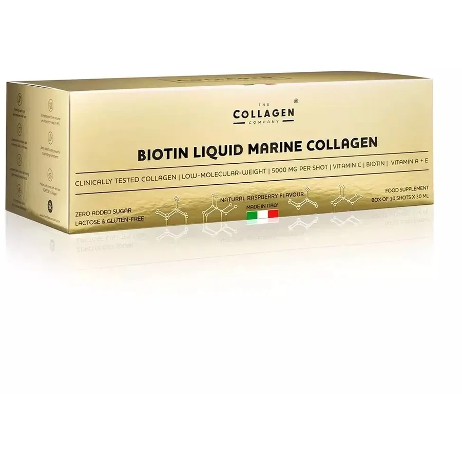 De Collageen Liquid Marine Collageen x Pure Biotine smaak ...
