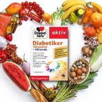 Vitamine und Mineralstoffe Doppelherz Diabetiker Aktiv, 30 + 10 Tabletten