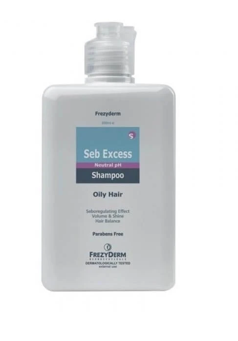 Frezyderm| Seb Excess Shampoo| Shampoo voor vet haar|200ml
