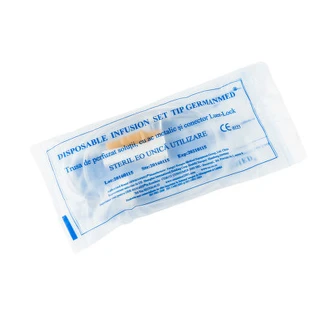 SET DE PERFUSION GERMANMED AVEC AIGUILLE MÉTALLIQUE