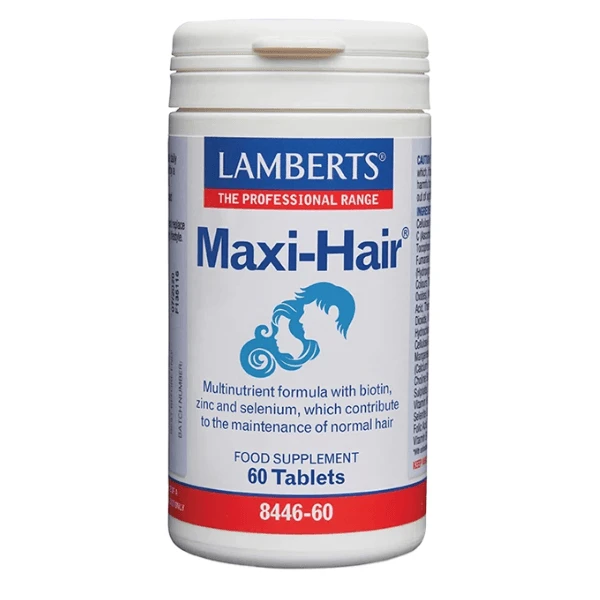 Lamberts Maxi Hair Formula Tegen haaruitval en haarversterking 60 tabletten