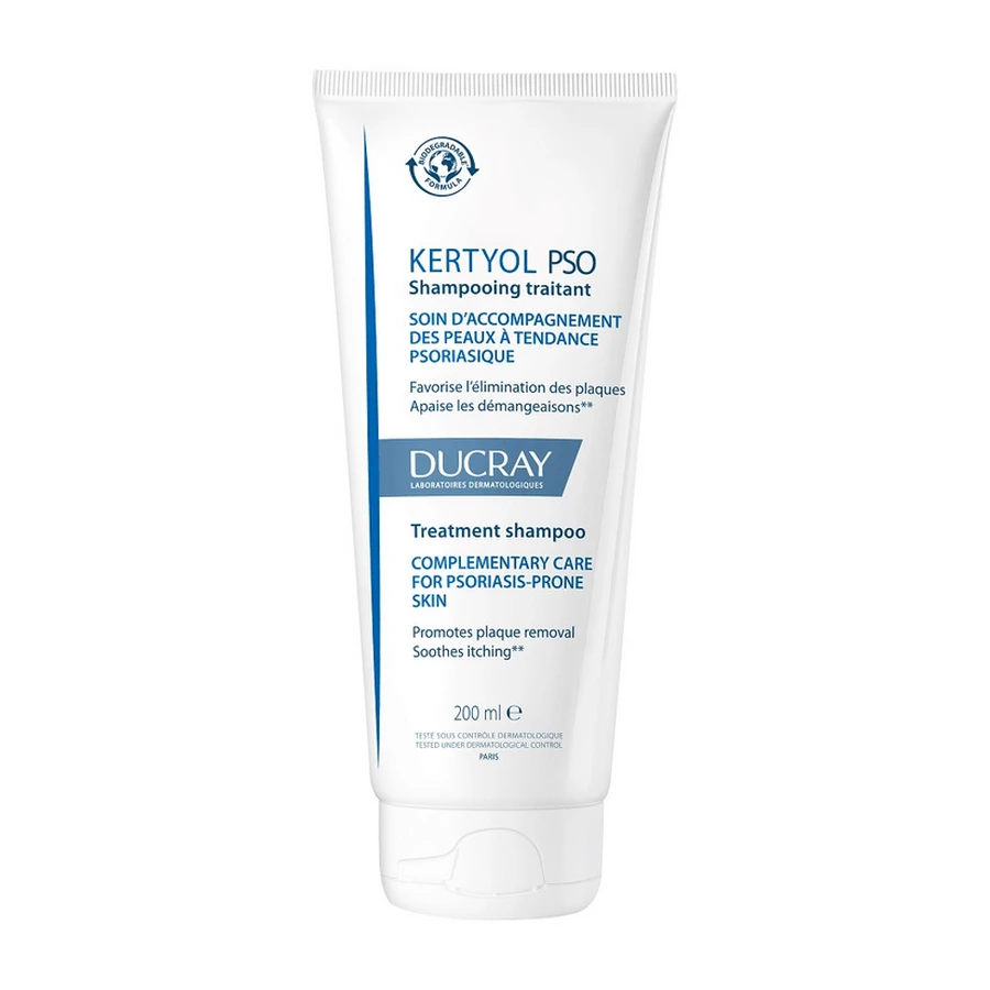 Ducray | Kertyol PSO Shampoooing Keratiniserende Shampoo voor het verwijderen van schilfers | 200ml
