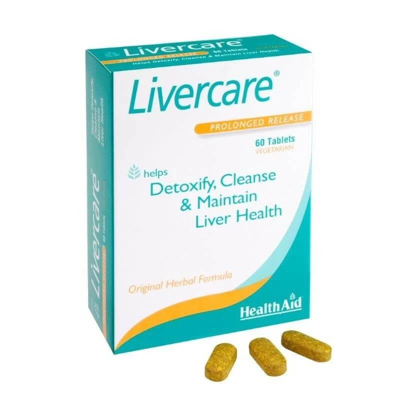 Health Aid | Leververzorging | Voedingssupplement voor natuurlijke ontgifting en leververzorging | Health Aid | Leververzorging Leverreiniging | 60 tabletten