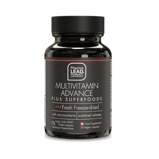 Pharmalead | Black Range Multivitamin Advance Plus Superfoods for Body Strengthening | 30 Cápsulas Vegetales