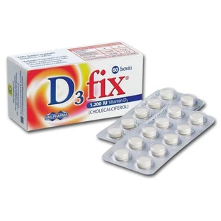 Uni-Pharma | D3 Fix Max 1.200iu | Vitamin D3 Supplement | 60 tabs