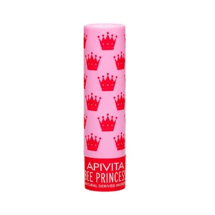 Apivita | Lip Care Bee Princess Bio Eco | Moisturizing Lip Balm with Organic Apricot &amp; Vitamins | 4.4g