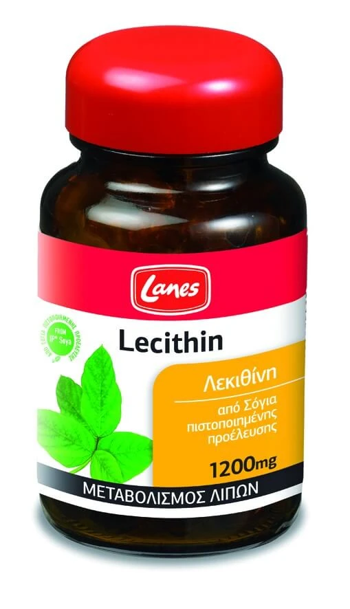 Lanes | Lecithine 1200mg | Supplement voor de behandeling van verhoogd lichaamsgewicht | 30caps