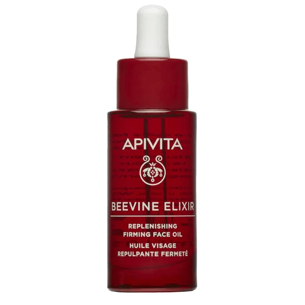 Apivita | Beevine Elixir Verstevigende Gezichtsolie | Gezichtsolie voor Wederopbouw en Lifting | 30ml
