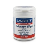 Lamberts | Selenium 200mg plus Vitamines A+C+E| 100tabs