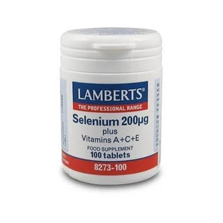 Lamberts | Selenium 200mg plus Vitaminen A+C+E| 100tabs