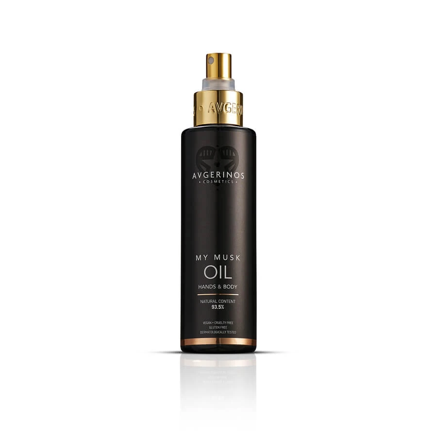 Avgerinos Cosmetics | Il mio olio mani e corpo al muschio | 150ml
