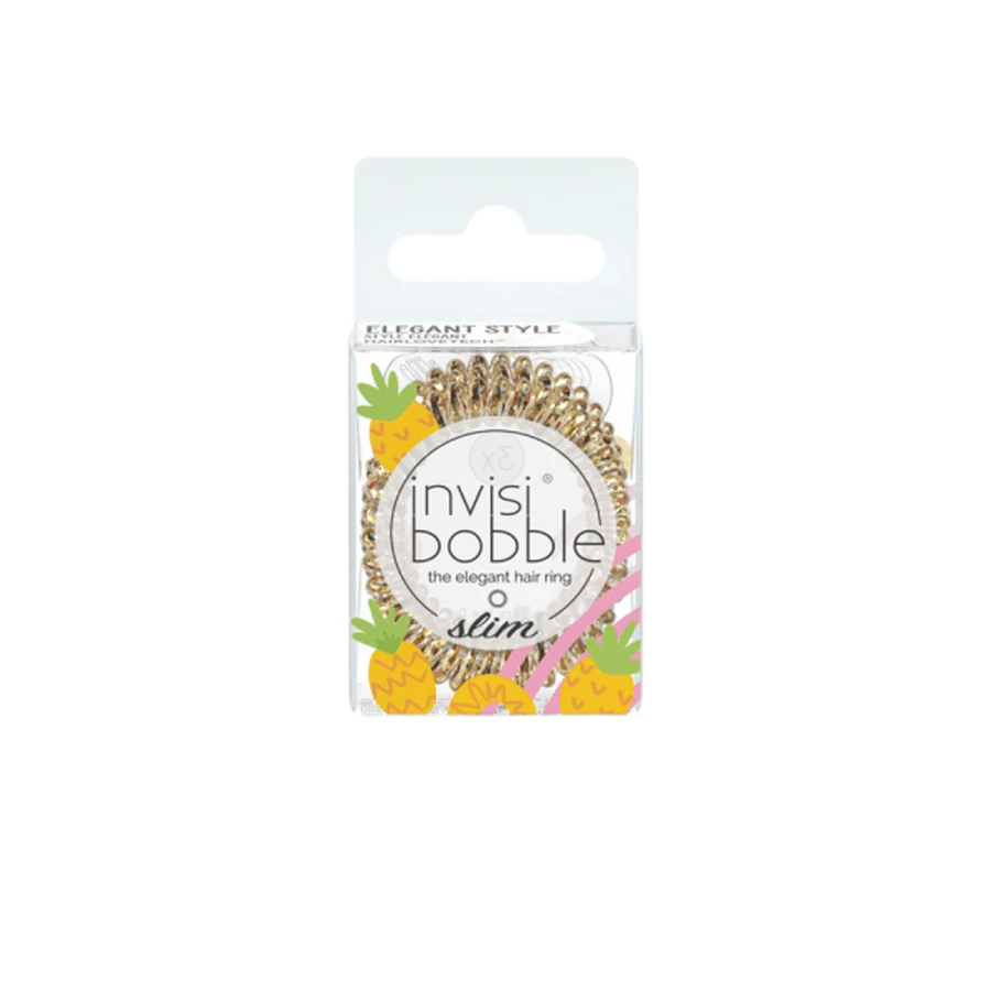 Invisibobble | Slim Fruit Fiesta Squeeze the Day | 3pcs
