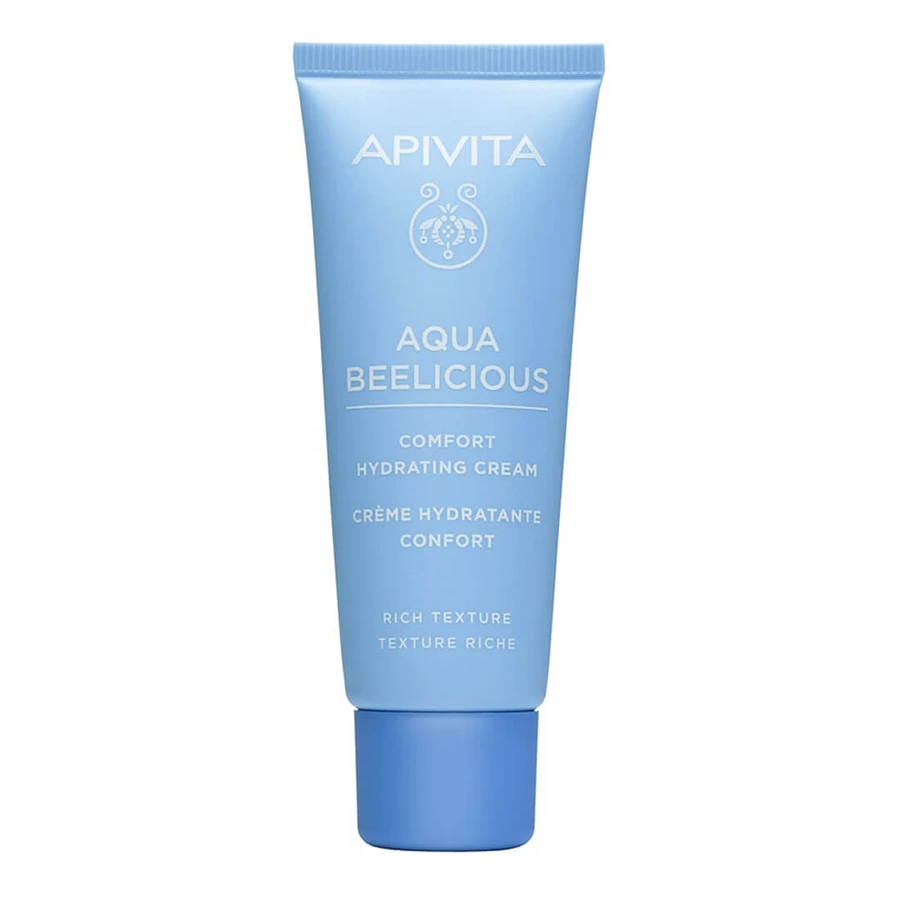 Apivita | Aqua Beelicious Confort Crema Hidratante Textura Rica Crema Hidratante Textura Rica Suave | 40ml