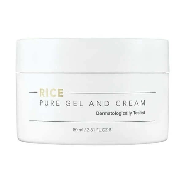 Thank You Farmer | Rijst Puur | Voedende Gezichtscrème en Gel met Rijst Extract | 80ml