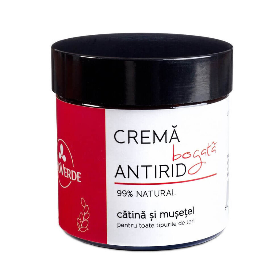 Rijke antirimpelcrème, 60 ml, Trio Verde