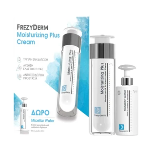 Frezyderm | Promo Moisturizing Plus Cream Krem głęboko nawilżający, 50ml &amp; Promo Micellar Water Woda oczyszczająca, 50ml | 1 zestaw