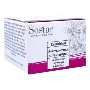 Sostar | Canabisolie Anti-Ageing Dagcrème | 50ml