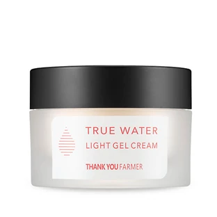 Thank You Farmer | True Water Light Gel Cream | Leichte, feuchtigkeitsspendende Gesichtscreme für fettige und Mischhaut | 50ml