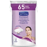 Septona | Dermasoft Cotton Pads Duo Double-sided make-up discs | 65pcs