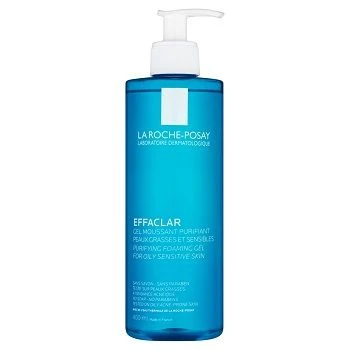 La Roche Posay | Effaclar Gel Moussant Purifiant | Schuimende gezichtsreinigingsgel voor de vette huid | 400ml