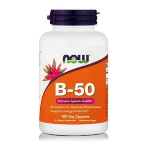 Now | B-50 Complex | Voedingssupplement | 100caps