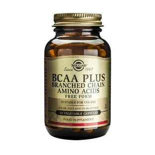 Solgar | BCAA | Aminokwasy rozgałęzione | 50 kaps