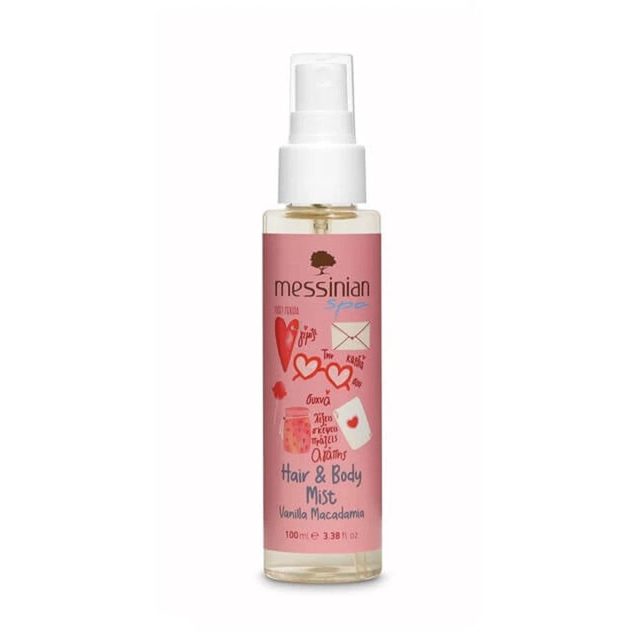 Messinian Spa | Haar- & Lichaamsnevel Vanille Macadamia | 100ml